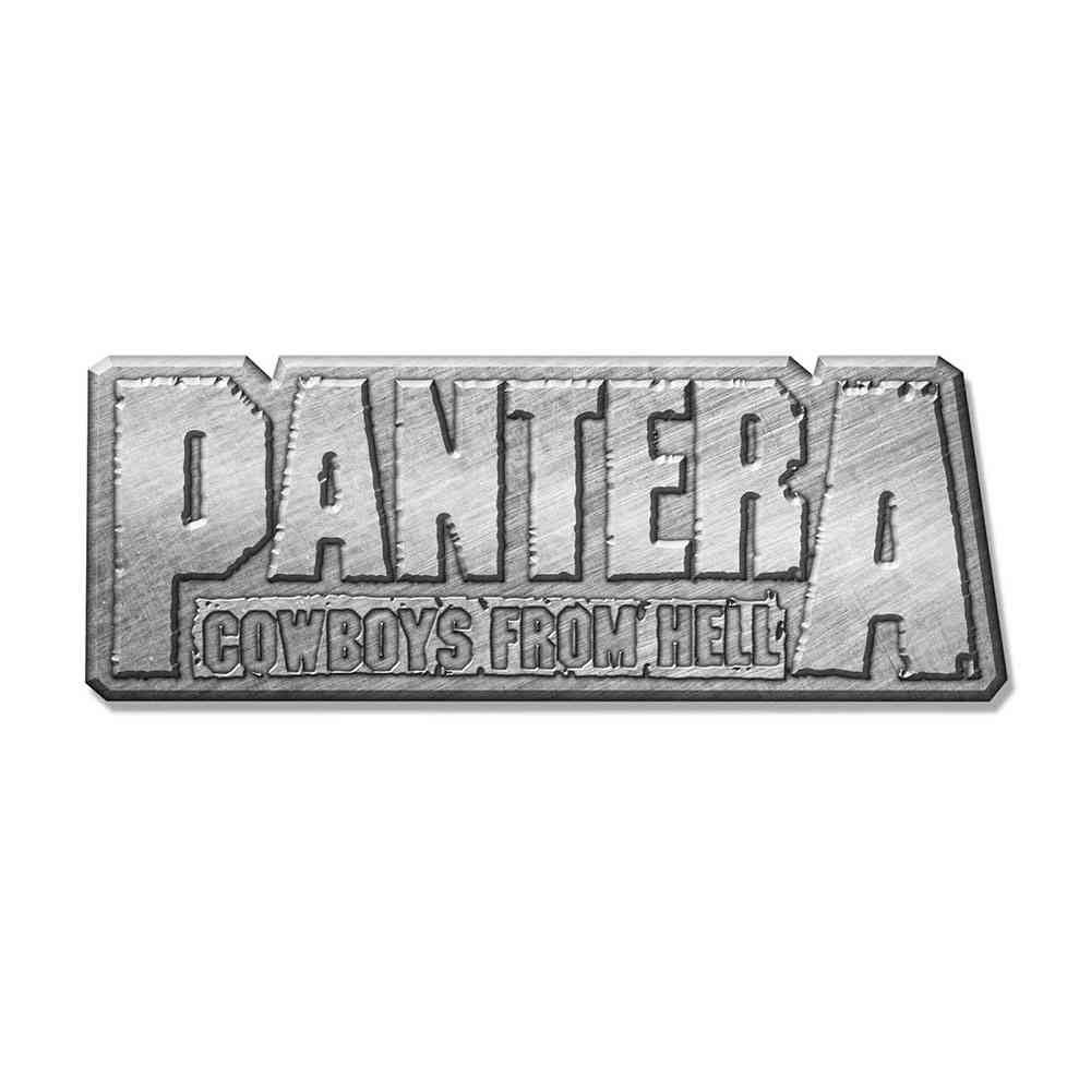 Pantera - Cowboys From Hell Pin - Silver coloured